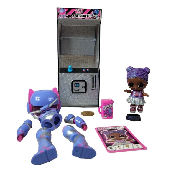 LOL Surprise Arcade Heroes Doll Infinity Queen Starling Access Coin 15 PCS Case - Picture 1 of 9